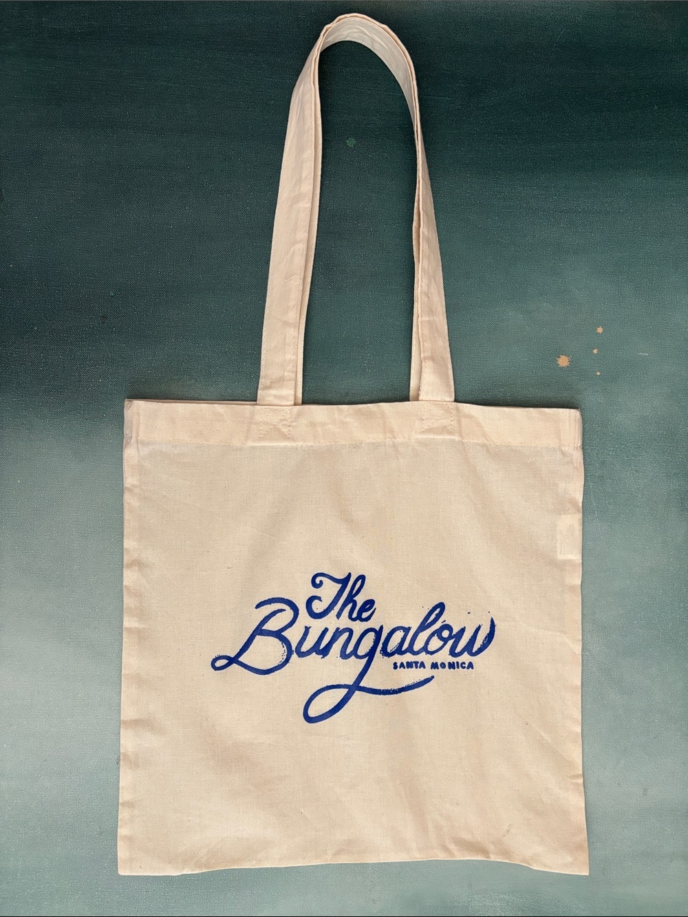 The Bungalow Santa Monica Cotton Canvas Tote Bag